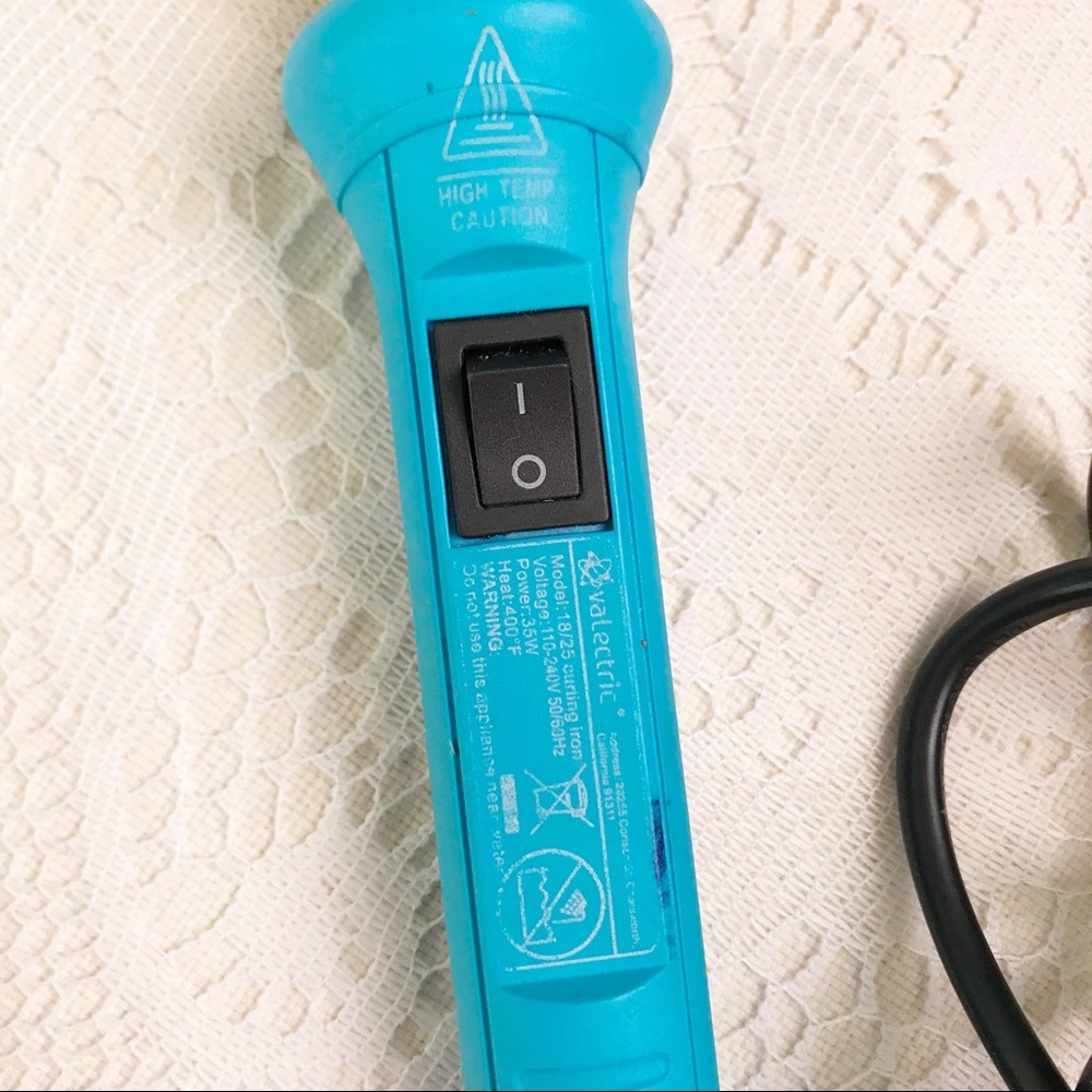 Evalectric Curling Iron Model 18/25 Steel Blue - Picture 4 of 7